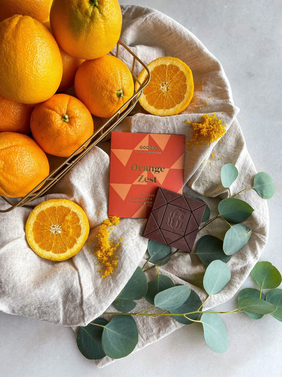 Goodio Orange Zest Vegan Chocolate