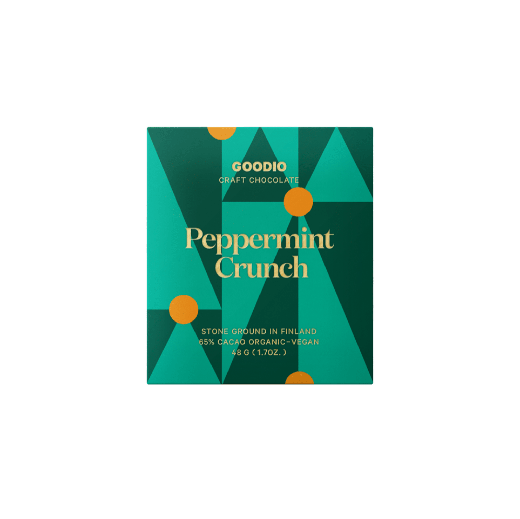 Peppermint Crunch 49% - Goodio USACraft Chocolate