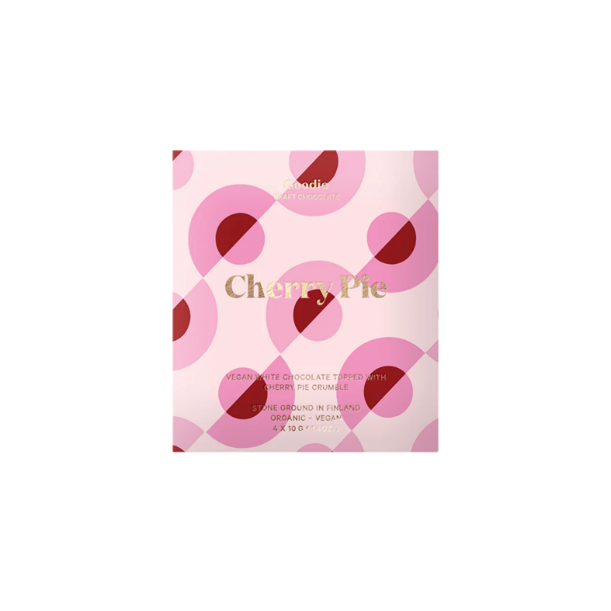 Pre - order Cherry Pie Organic White Chocolate - Goodio USA