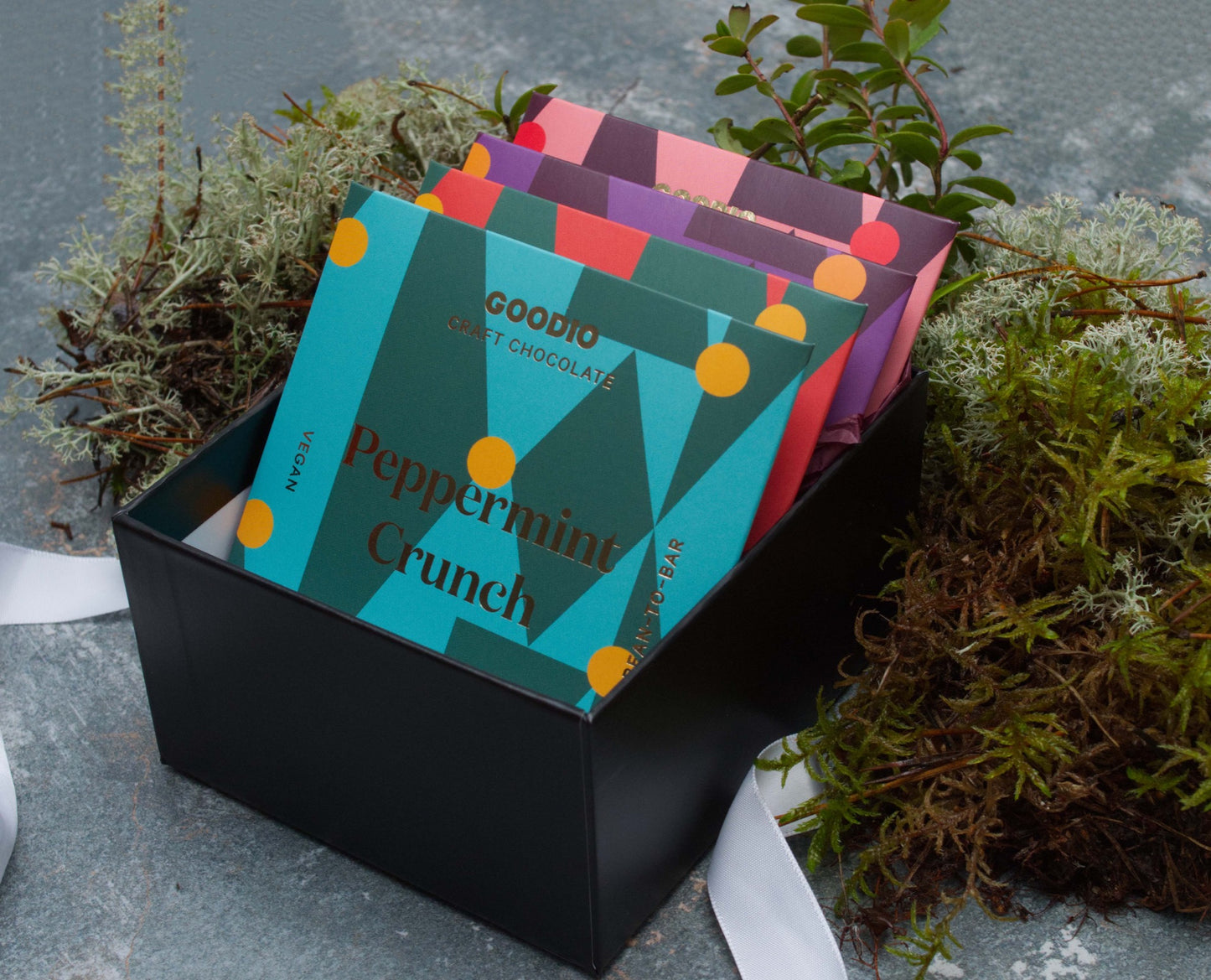 Four Flavors Chocolate Gift Pack: 4 Bars