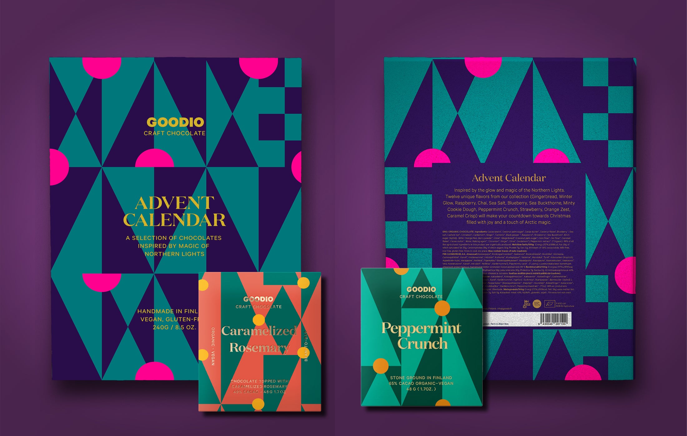 PRE-ORDER: Advent Calendar & 2 FREE Goodio chocolate bars