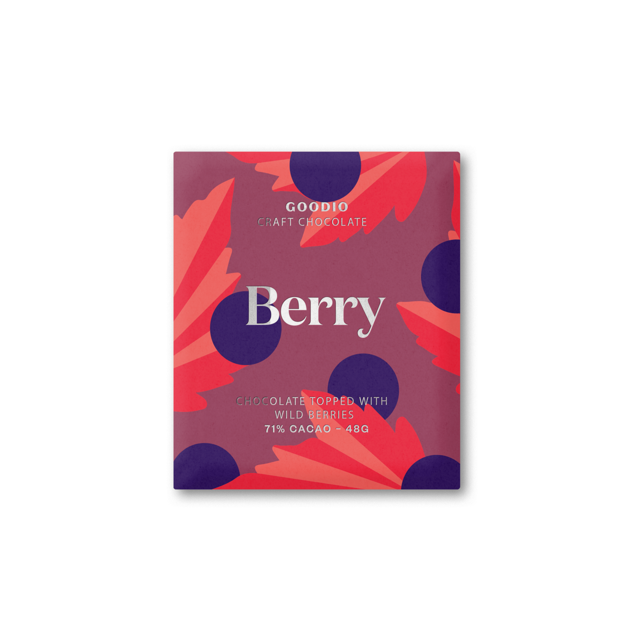 Berry Chocolate 71% - Goodio USACraft Chocolate