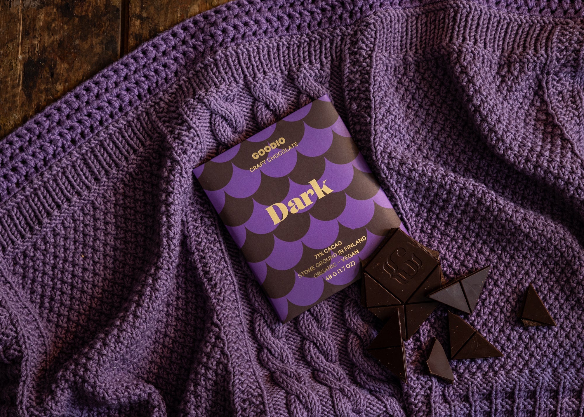 Dark Chocolate 71% - Goodio USAOrganic & Vegan Chocolate