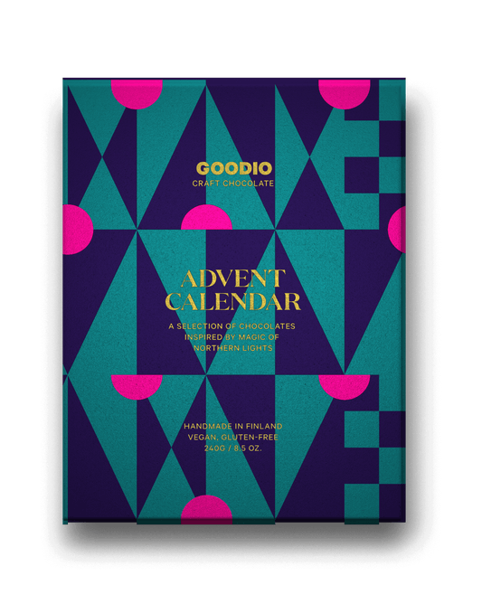 Goodio Northern Lights Advent Calendar - Goodio USACraft Chocolate