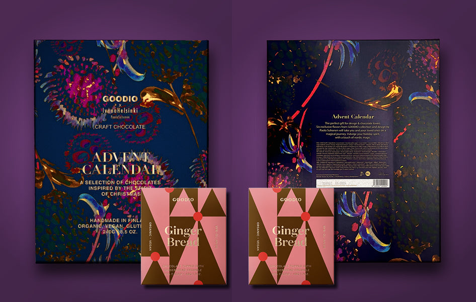 PRE-ORDER: Goodio x Ivana Helsinki Advent Calendar & 2 Gingerbread