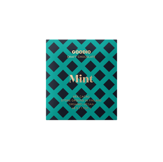 Mint Chocolate 65% - Goodio USAOrganic & Vegan Chocolate