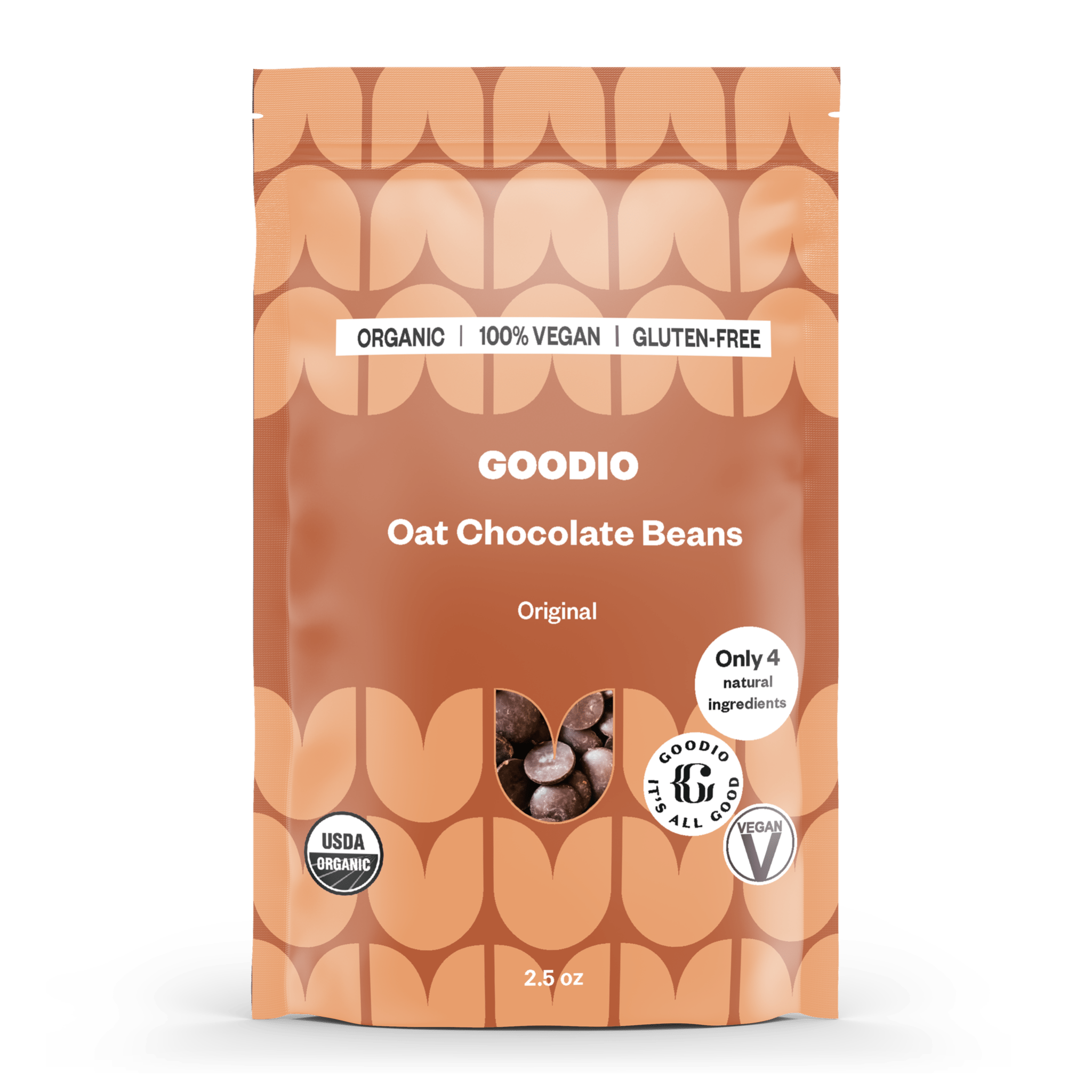 Original Oat Chocolate Beans - Goodio USAOrganic & Vegan Chocolate