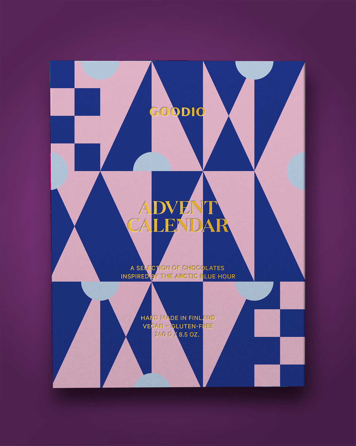 PRE-ORDER: BLUE HOUR Advent Calendar & 3 FREE Goodio chocolate bars - Goodio USACraft Chocolate