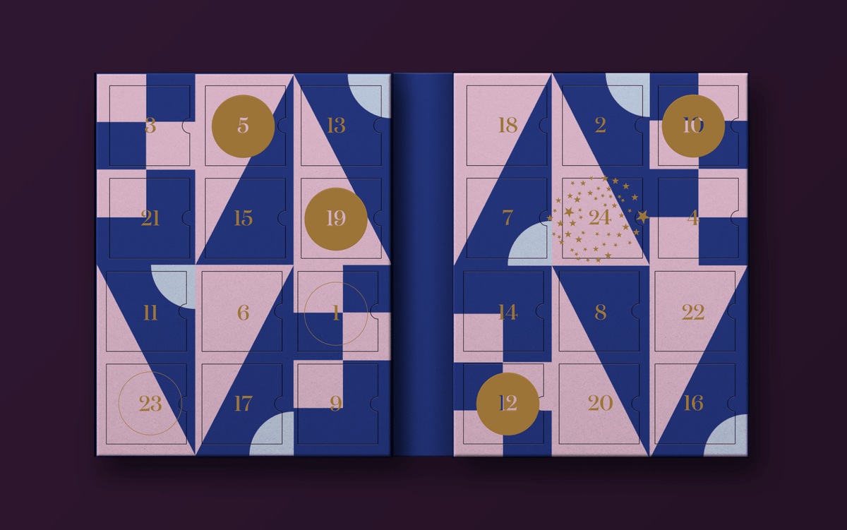 PRE-ORDER: BLUE HOUR Advent Calendar & 3 FREE Goodio chocolate bars - Goodio USACraft Chocolate