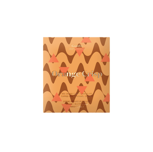 Pre - order Orange Crisp Chocolate 35% - Goodio USACraft Chocolate