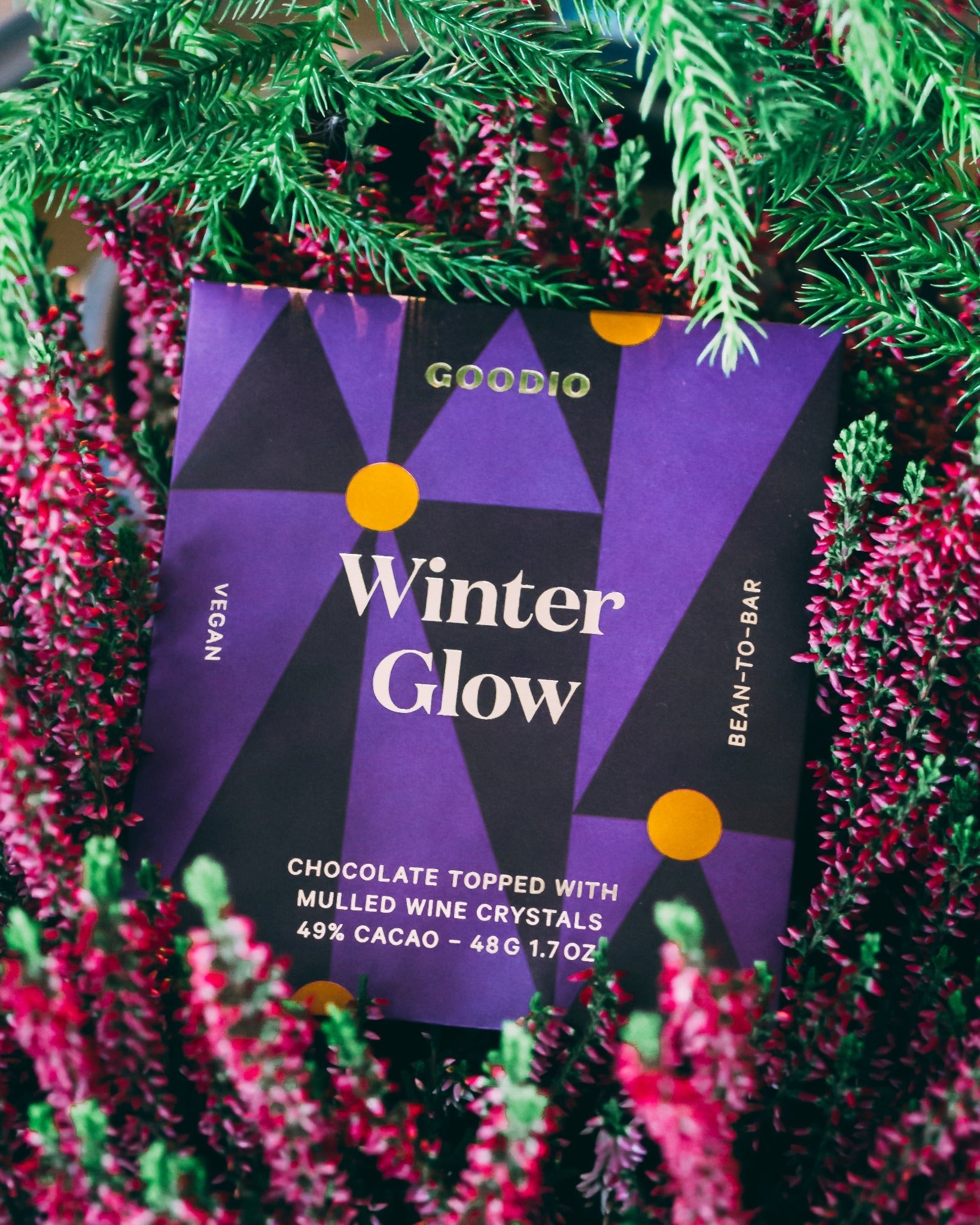 Winter Glow Chocolate 50% - Goodio USACraft Chocolate